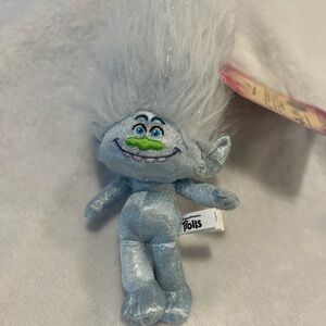 DreamWorks Trolls Plush with Sparkling Blue and Fluffy White